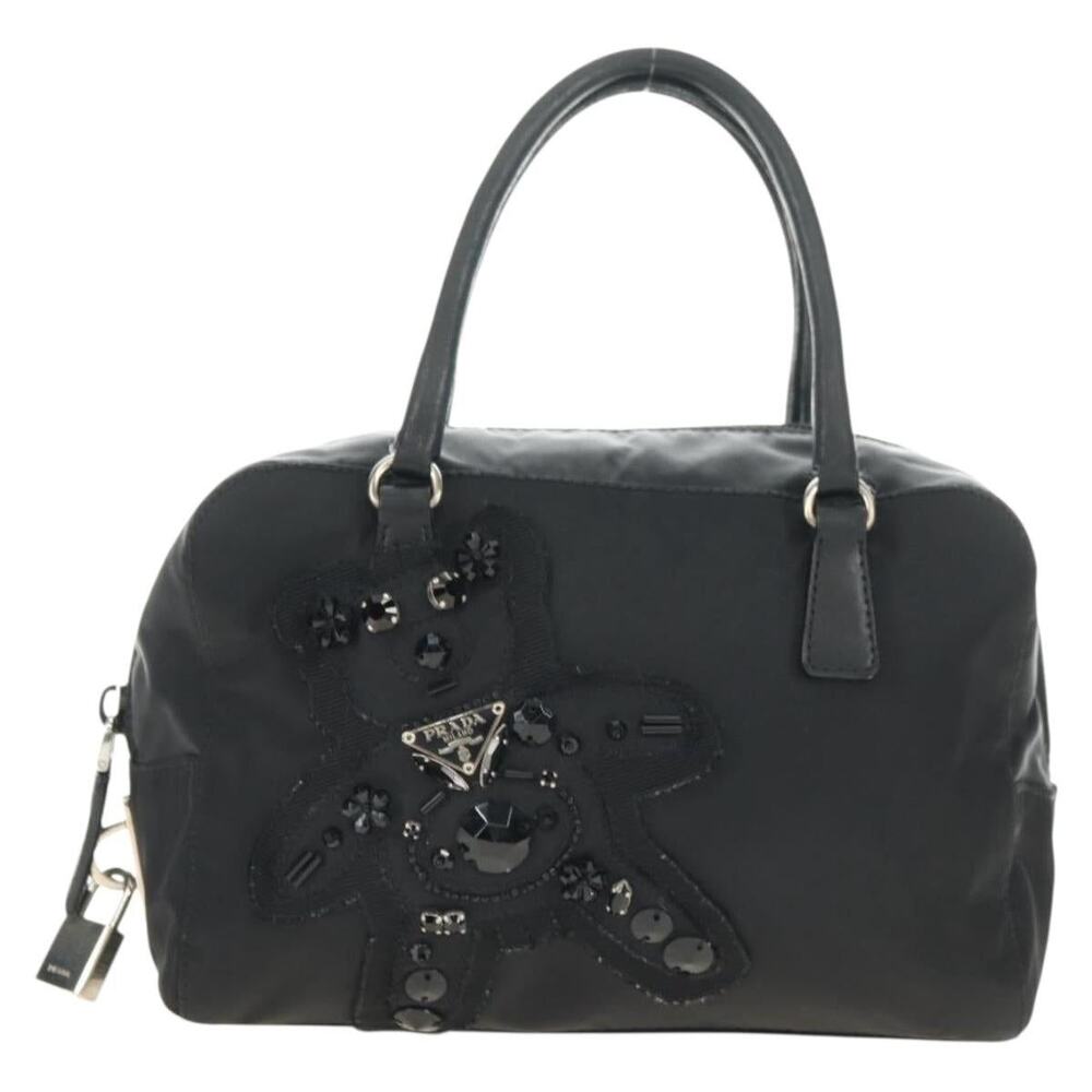 Prada Nylon Handbag Black